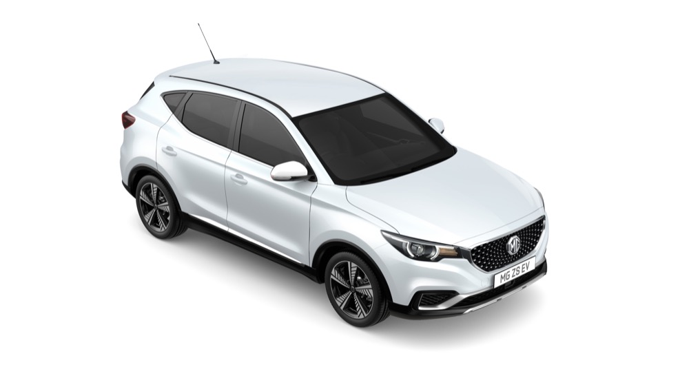 Mg Zs Ev My21 - Available In Arctic White